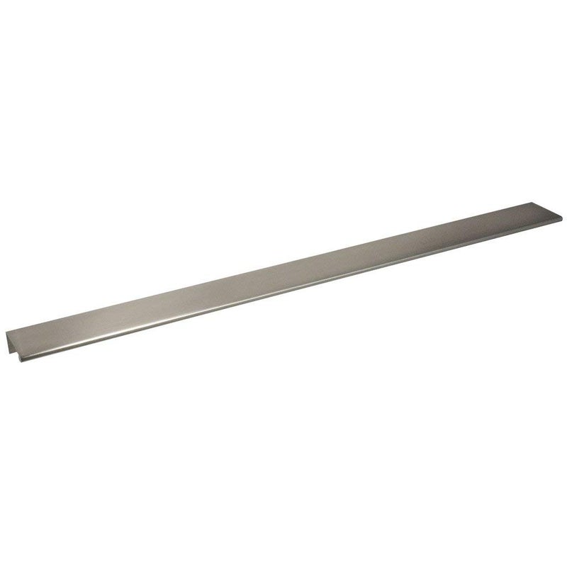 CKP #3306-20 in. CKP Brand Back Mount Finger Edge Pull, Brushed Nickel - Image 1